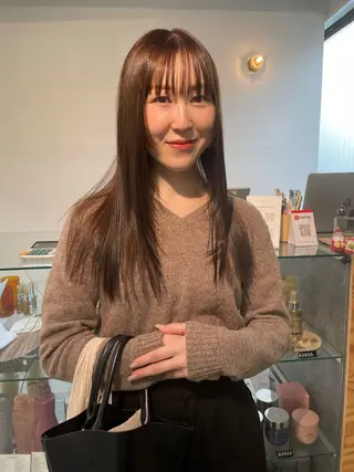 ロング カラー sakura🌸 レイヤー/韓国ヘアのヘアスタイル