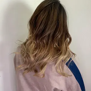 セミロング カラー ボブウルフ／ボブ Satsuki【名駅のヘアスタイル