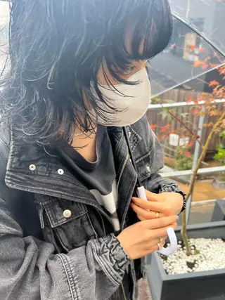 ミディアム パーマ sakoda shunkiのヘアスタイル