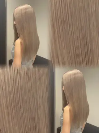 ロング カラー ベレーザ渋谷所属・圧倒的クオリティのブ リーチ/Tomokiのヘアスタイル