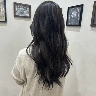 ロング 嶋田 和花のヘアスタイル