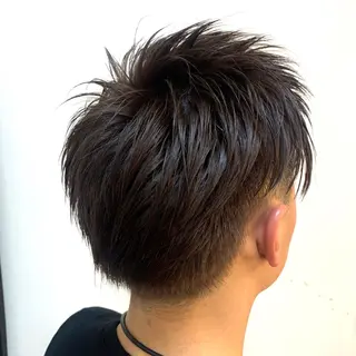 ショート カラー メンズ 🫧ウルフカット/ 畑中結衣🫧のヘアスタイル