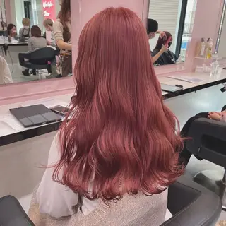 ロング カラー ♥️韓国/ガーリー 暖色misa♥️のヘアスタイル
