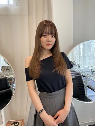 ロング カラー レイヤーカット🎀 kanaのヘアスタイル