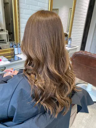 ロング カラー Renatus店長 金子裕美のヘアスタイル
