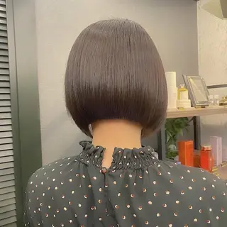ショート 髪質改善縮毛矯正 リピートNo.1米倉のヘアスタイル