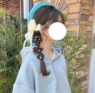 ロング ヘアアレンジ 伊藤 玲衣のヘアスタイル