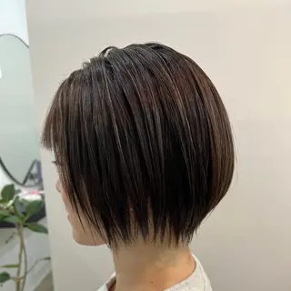 ショート 小澤 蘭のヘアスタイル