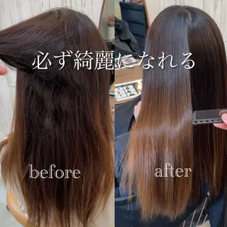 セミロング サロウィン銀座RAYⅡ所属・❣️髪質改善/ 美髪矯正/沼座悠人のヘアスタイル