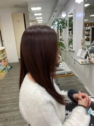 ロング カラー Aloa登戸所属・武田 学のヘアスタイル