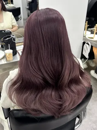 ロング ヘアセット☆ 髪質改善カラー☆まいのヘアスタイル