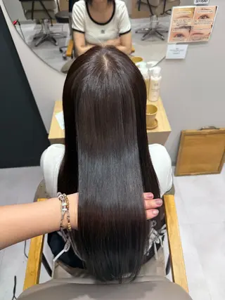 ロング 艶カラーsora🐰 カラーモデル募集🩵のヘアスタイル