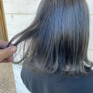 ミディアム ému エミュ　hair &spa所属・近藤 みゅうまのヘアスタイル