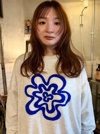 ロング MIKU 岡山／倉敷／カットのヘアスタイル