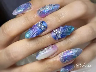 ネイル nail salon【chess】所属・こでら みずきのネイルデザイン