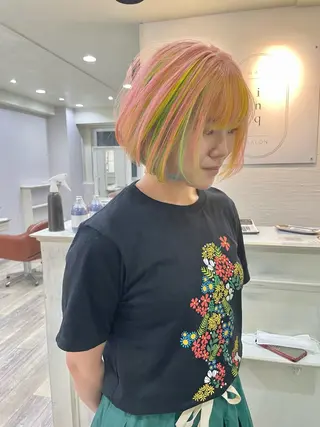 ミディアム カラー ミユル/ 盛れるエクステ🎀✨のヘアスタイル