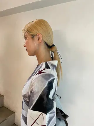 ロング ヘアアレンジ 似合わせレイヤーʚɞ ハッシュカットriiのヘアスタイル