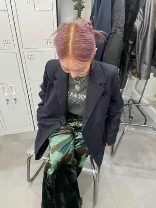 セミロング カラー nit  by ahnkism所属・カットモデル 盛れるヘア♡MANAのヘアスタイル