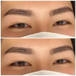 メンズ アイブロウ GO TODAY SHAIRE SALON 銀座Cras所属・韓国風眉×顔タイプ 診断®  Naoの眉毛・アイブロウイメージ