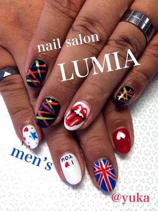 メンズ VIOLUS所属・VIOLUS 関目のネイルデザイン