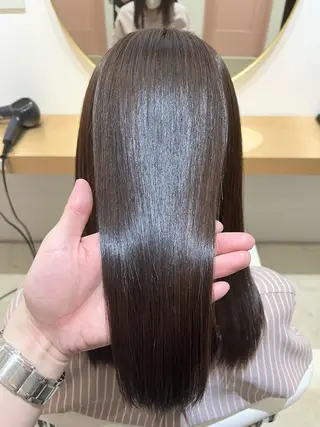 ロング LAGRECE大阪梅田店所属・美髪矯正・髪質改善 【中村吉孝】のヘアスタイル