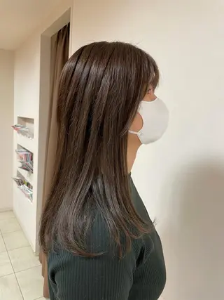 ロング カラー ヘアアレンジ 【Sweep】おじま のぞみのヘアスタイル