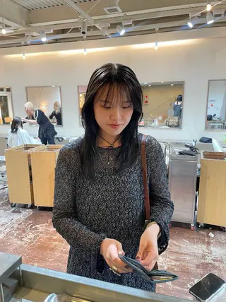 カラー ﾁｶｼﾂ/ ﾌｳｶのヘアスタイル