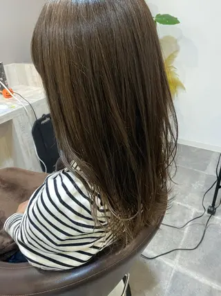 ロング カラー ノンダメージ 🥑mikubanのヘアスタイル