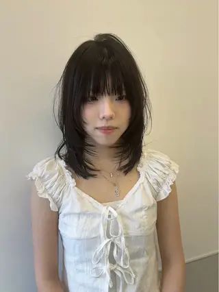 セミロング GO TODAY シェアサロン 町田店所属・韓国ヘア🇰🇷 スズキのヘアスタイル