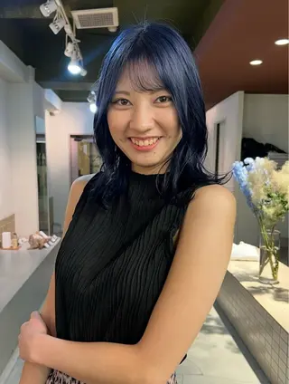 ミディアム koe'（コエ）所属・【koé/コエ】 めめのヘアスタイル