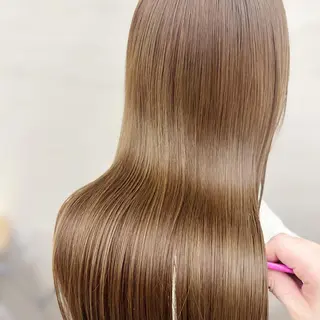 ロング カラー ヘアアレンジ モテ髪💛美髪矯正 ✨艶髪特化🫧山根のヘアスタイル