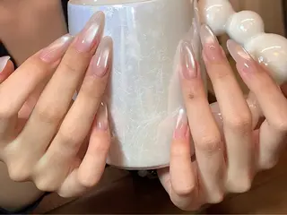 ネイル ETERNA Nail 銀座店【パラジェル/フィルイン/チップ長さだし/マグネット/ニュアンス】所属・ア カリのネイルデザイン