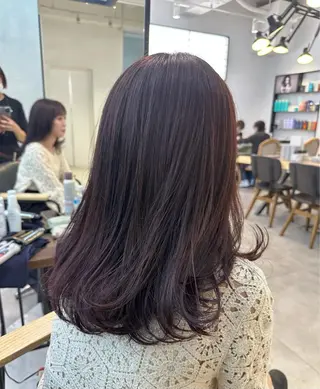 ミディアム 🎀韓国レイヤー特化 🎀ベージュ/ミクのヘアスタイル