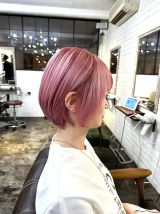カラー hair living Liko池袋東口店所属・✨透明感カラー🌱 上村　舜のヘアスタイル