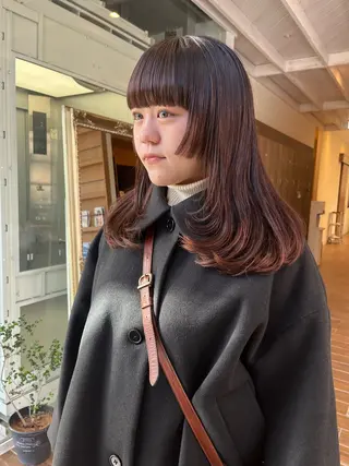 ロング 松野 心音のヘアスタイル