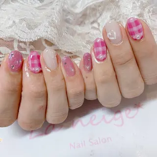 ネイル La neige* yuki 🥯🍑のネイルデザイン