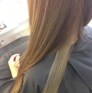 ロング カラー 小倉 聖也のヘアスタイル