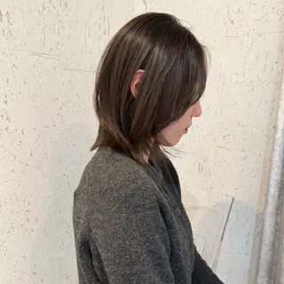 ミディアム カラー mai / linoah˚✧のヘアスタイル