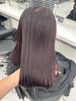 ロング カラー パーマ ヘアアレンジ メンズ キッズ ♥️韓国ヘア レイヤー♥️ゆりのヘアスタイル