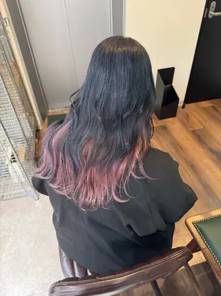 セミロング 韓国レイヤー💖 ハイトーン🍒ྀིのヘアスタイル