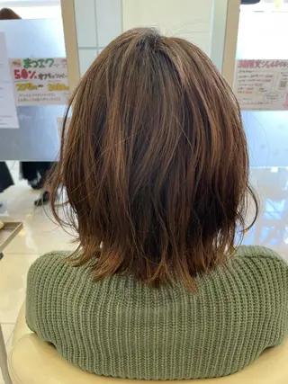 ミディアム 永井龍🫧金山🫧 徒歩1分🚶のヘアスタイル