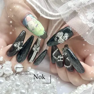 ネイル 池袋痛ネイル Nok. 渡辺のネイルデザイン