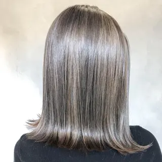 ミディアム カラー LA KING GINZA TOKYO所属・🧡ショートの達人 🧡SHOのヘアスタイル