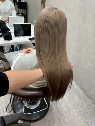 セミロング カラー 【博多髪質改善】 吉村　清志のヘアスタイル