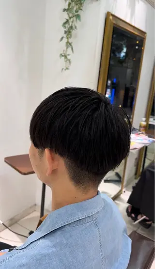 メンズ SALOWIN渋谷caldo店B1所属・岐津公太 メンズ縮毛矯正のプロのヘアスタイル
