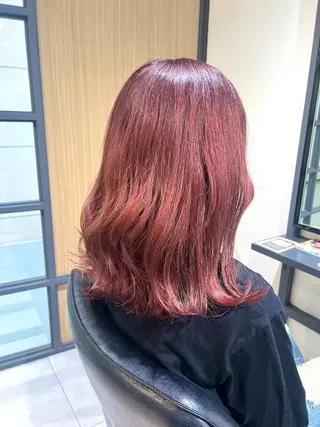 ミディアム カラー Neale. ユメのヘアスタイル
