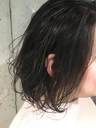 ショート カラー ヘアアレンジ Rene'所属・当日予約⭕️ JUNYAのヘアスタイル