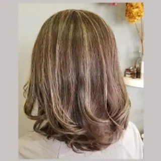 ミディアム MaKaNa hair supli 所属・水口 正登のヘアスタイル