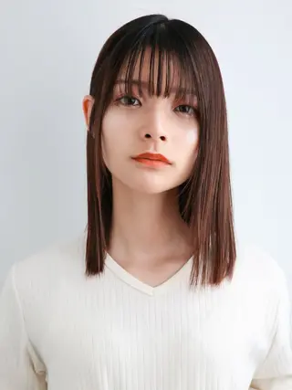 ミディアム 東出 レイ🕊のヘアスタイル