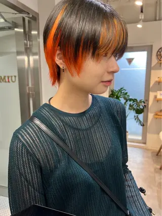 ショート #ブリーチカラー Yuikaのヘアスタイル